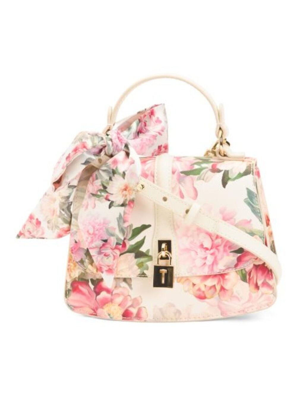 TED BAKER Leather Layla T Lock Top Handle Bag